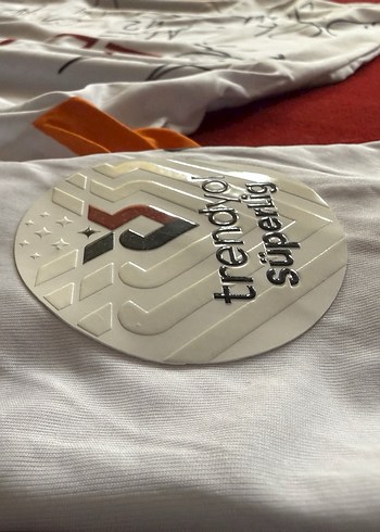 Beyaz Galatasaray İmzalı Forması Deplasman Güncel Süperlig baskı - Görsel 2