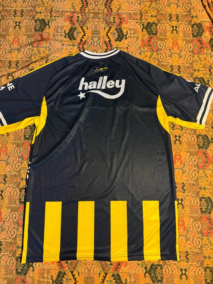 Fenerbahçe İmzalı İç Saha Forması Türkiye Milli Kupa 14 şubat - Görsel 5