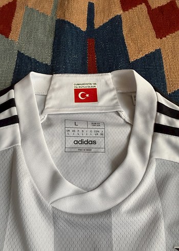 Beşiktaş İmzalı Beyaz Kısa Kollu Forma Türkiye Sevgililer hediye - Görsel 6