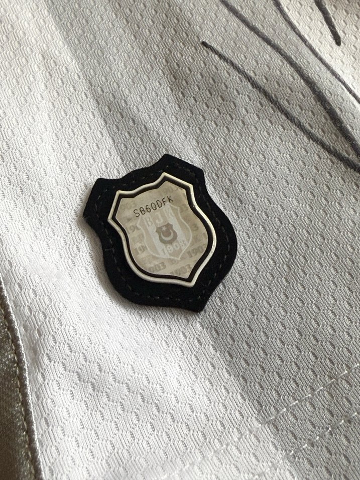 Beşiktaş İmzalı Beyaz Kısa Kollu Forma Türkiye Sevgililer hediye - Görsel 4