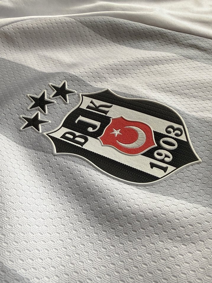 Beşiktaş İmzalı Beyaz Kısa Kollu Forma Türkiye Sevgililer hediye - Görsel 5