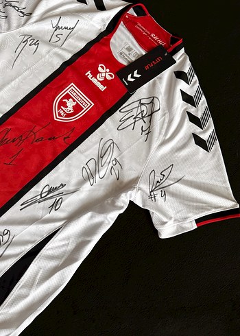 Beyaz Samsunspor İmzalı Forması Güncel Sezon İmzalı Ordu Bafra - Görsel 4