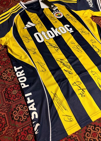 Orjinal Fenerbahçe İmzalı Forması Türkiye Futbol Milli Hediye - Görsel 2