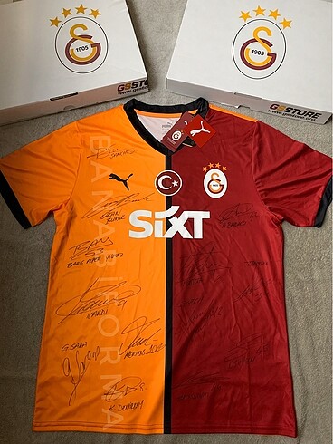 Orjinal Galatasaray İmzalı Puma Futbol Taraftar Forması