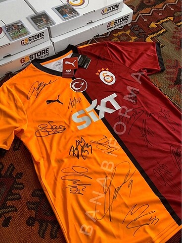 Orjinal Galatasaray Takım İmzalı Yebi Sezon Puma Forması Milli F