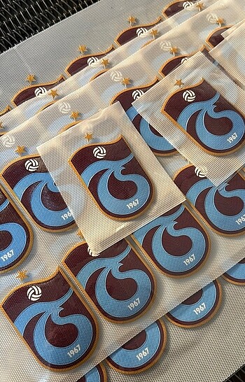 Beden Trabzonspor Forma Logo Patch Arma Baskı