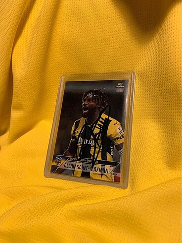 Fenerbahçe İmzalı Saint Maximin Kart