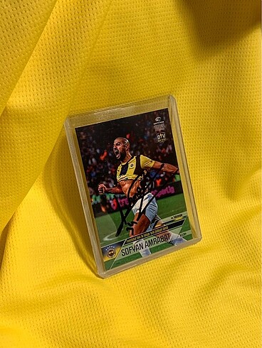 Fenerbahçe imzalı Sofyan Amrabat Kartı