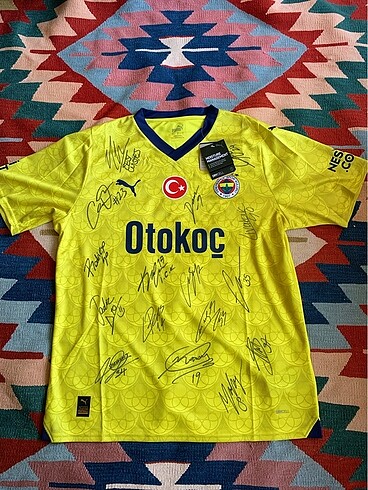 Fenerbahçe Sarı Güncel Sezon İmzalı Forması