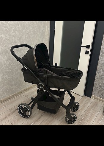 Kanz L-go Siyah Katlanabilir Bebek Arabası - Görsel 4