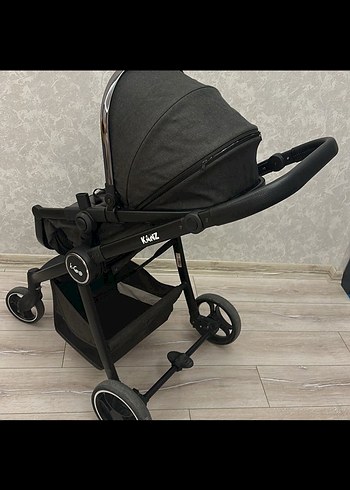 Kanz L-go Siyah Katlanabilir Bebek Arabası - Görsel 2