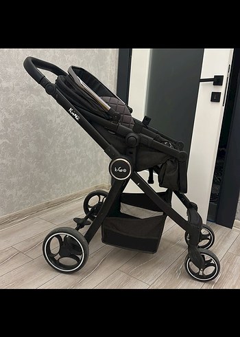 Kanz L-go Siyah Katlanabilir Bebek Arabası - Görsel 6