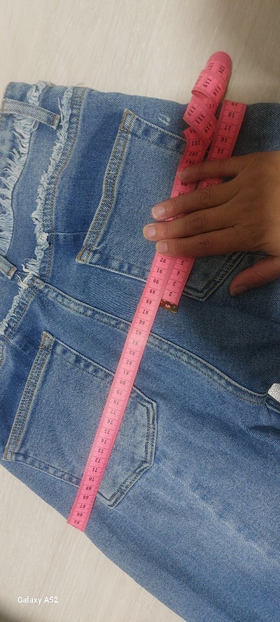 Mavi Midi Boy Regular Fit Kadın Kot Pantolon - Görsel 5