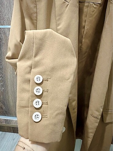 s Beden camel Renk Bershka Blazer