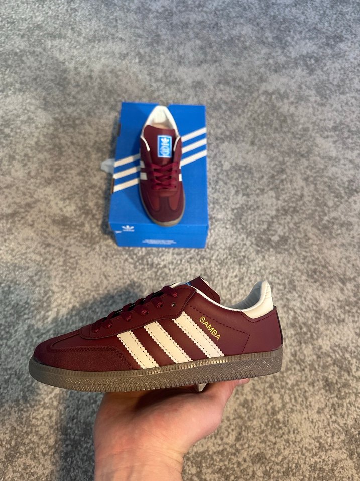 adidas gazelle silver green womens Tnis Adidas Samba OG Bordo/Marrom JP5330  NewSkull