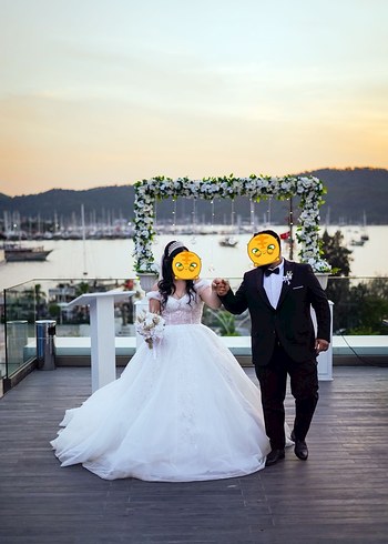 Prenses model gelinlik - Görsel 6