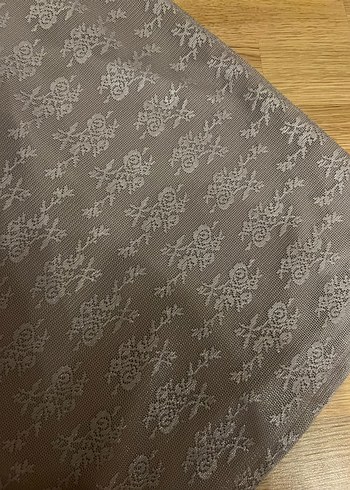 BERSHKA DANTEL VİZON ELBİSE - Görsel 4