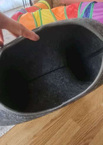 SERT KEÇE FERMUARLI DONUT KEDİ TÜNELİ - Görsel 4