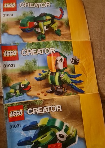 LEGO 31031 YAĞMUR ORMANLARI HAYVANLARI - Görsel 3