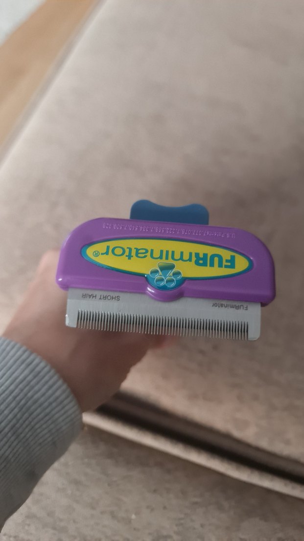 Furminator short hair kedi tarağı - Görsel 4