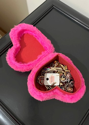 Renkli peluş takı kutusu - Görsel 7