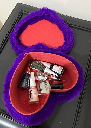 Renkli peluş takı kutusu - Görsel 8