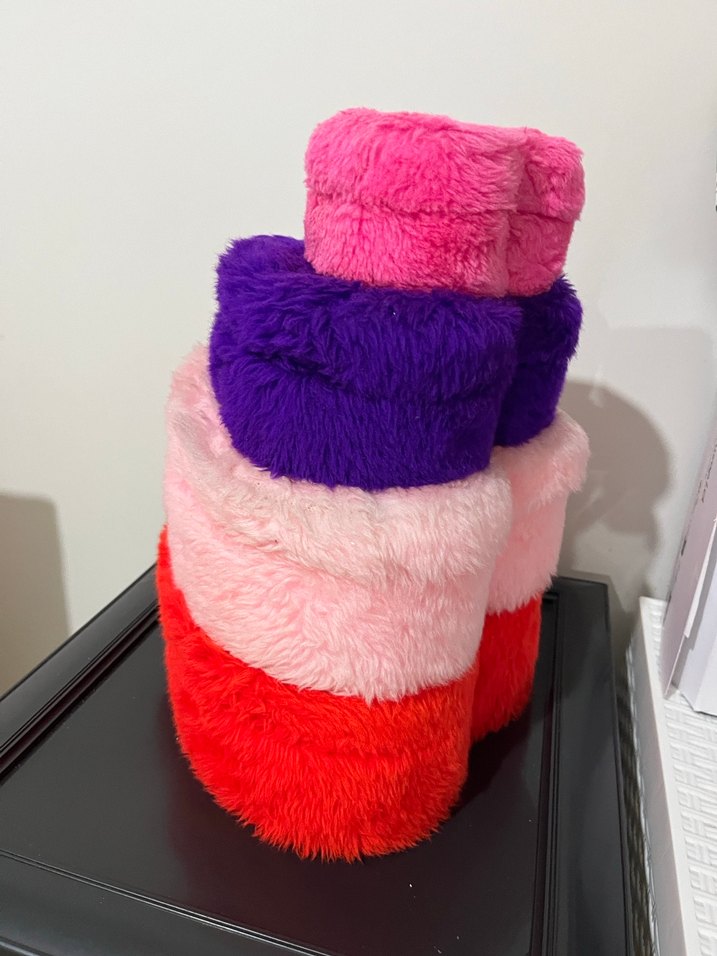 Renkli peluş takı kutusu - Görsel 2