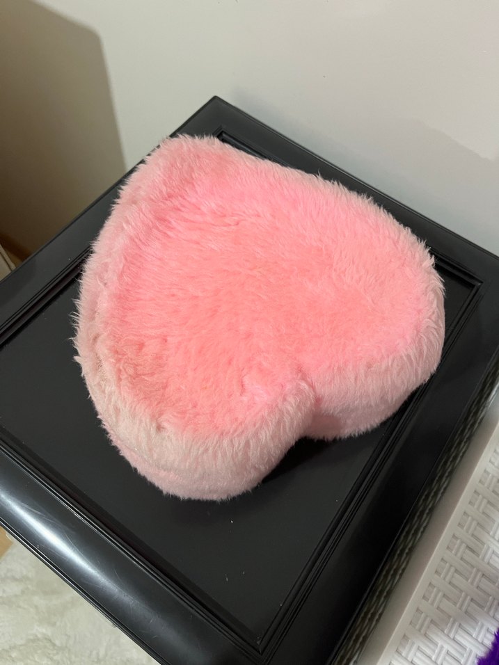 Renkli peluş takı kutusu - Görsel 4