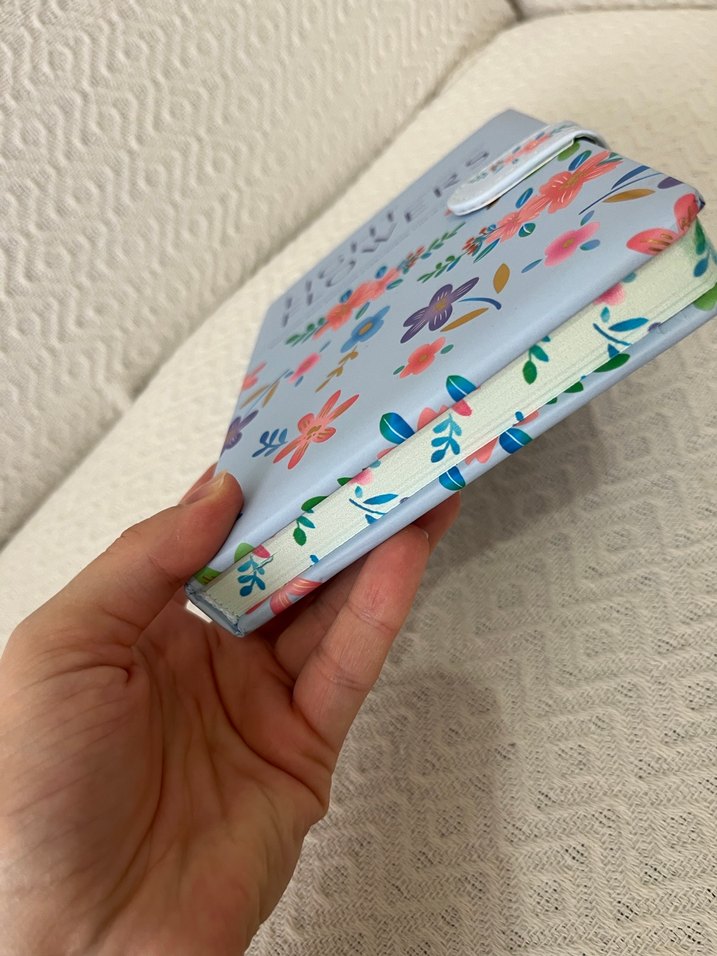 Çiçek Desenli Not defteri - Görsel 5