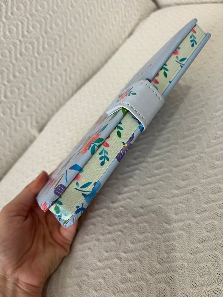 Çiçek Desenli Not defteri - Görsel 4