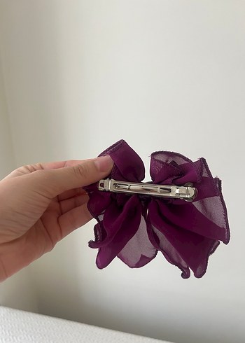 Mor Fiyonk Saç tokası - Görsel 2