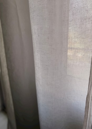 Beyaz Modern Desensiz Perde - Görsel 3