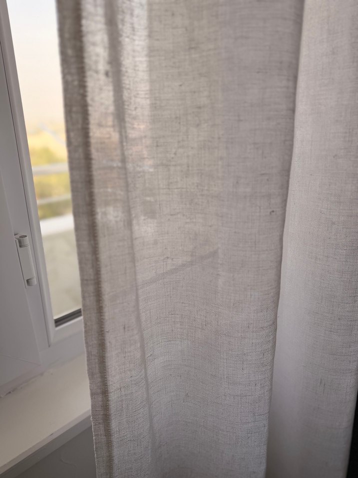 Beyaz Modern Desensiz Perde - Görsel 4