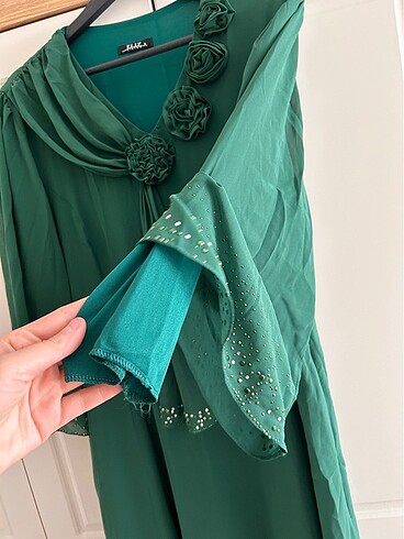 Şifon abiye - Görsel 7