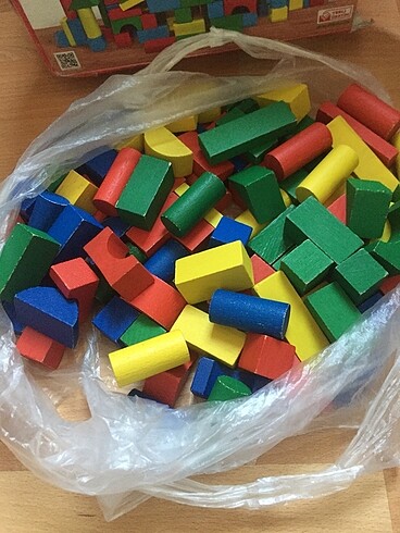 Fisher Price Ahşap blok 100