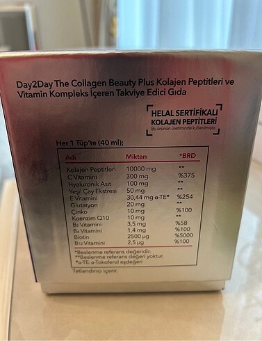  Beden Renk Day2Day collagen
