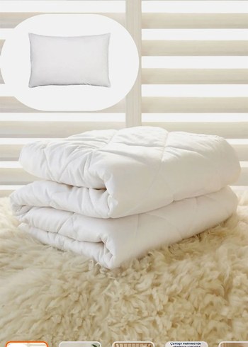 Bebek yorgan yastik set organik pamuk - Görsel 2