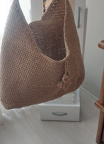 Derimod hasır çanta - Görsel 4