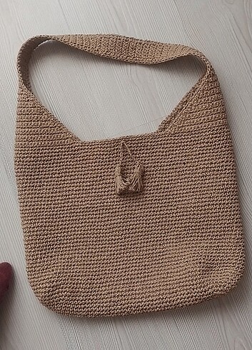 Derimod hasır çanta - Görsel 6
