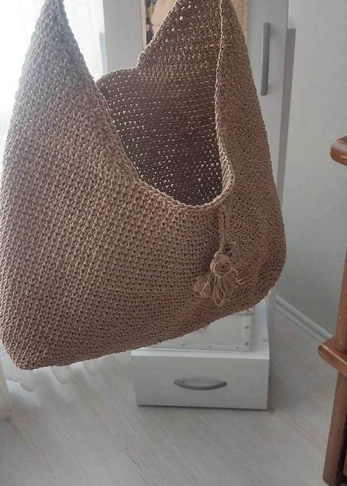 Derimod hasır çanta - Görsel 4