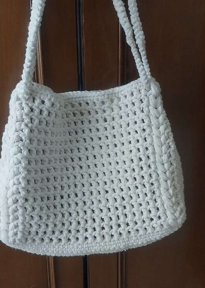 Zara model örme çanta - Görsel 2