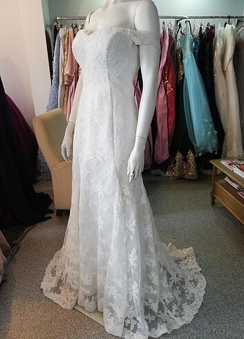 Balık model gelinlik - Görsel 3