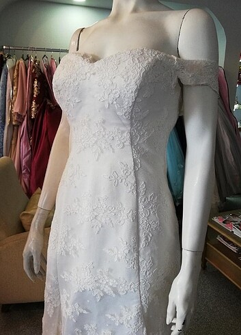 Balık model gelinlik - Görsel 4