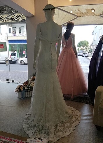 Balık model gelinlik - Görsel 6