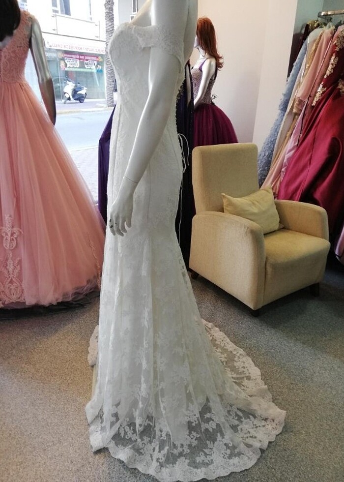 Balık model gelinlik - Görsel 2