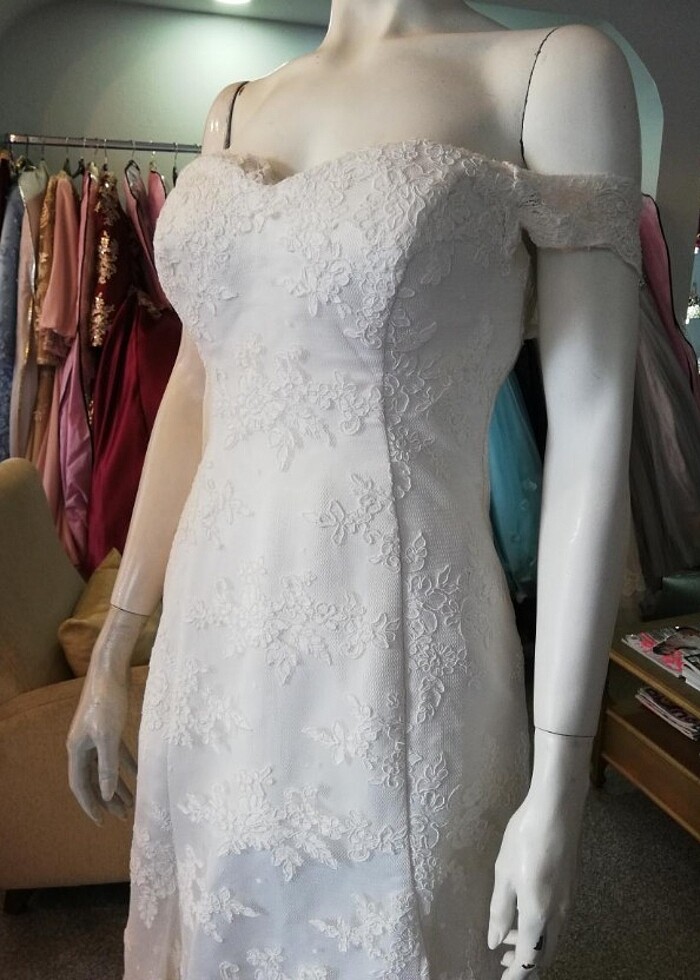 Balık model gelinlik - Görsel 4