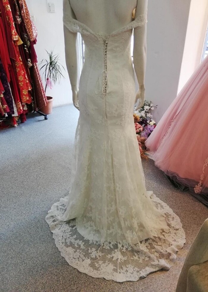 Balık model gelinlik - Görsel 5