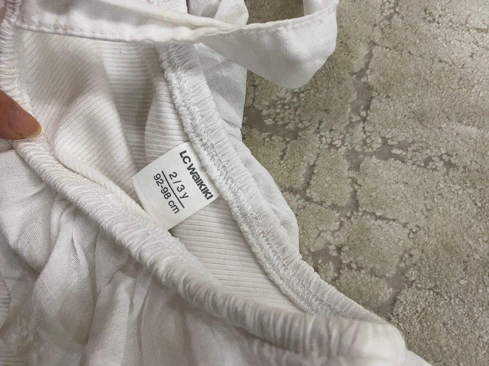 Sarı Kolsuz Kız Çocuk Atlet - Görsel 5