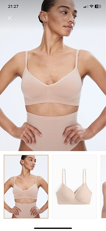 H&M yumuşak sütyen