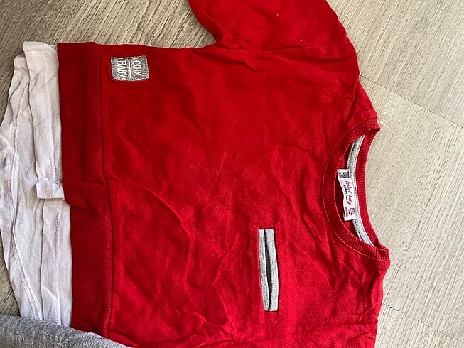 1,5 Yaş Beden kırmızı Renk Çocuk Eşofman